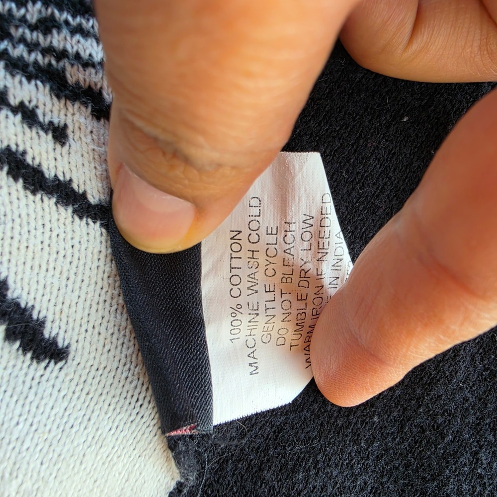 Cynthia Rowley Curious New York Evil Eye Reversible Cotton Knit Throw Blanket - Picture 4 of 6